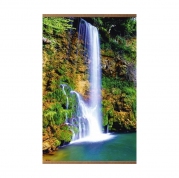 Пленочный обогреватель домашний очаг водопад